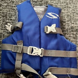 Child 30-50 LBS Stearns Blue Life Jacket Vest Kid Children - Unisex